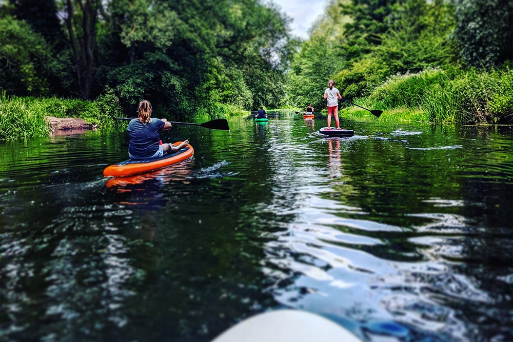 paddle boarding gibraltar gardens