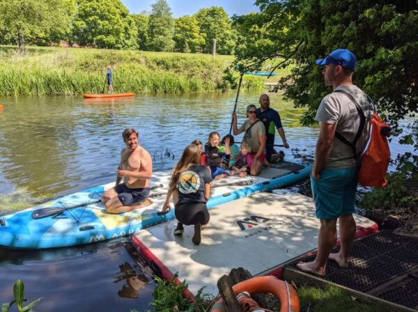 6 Person Paddleboard Hire - Full Day (5.5 Hrs) - Image 2